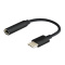 Adapter audio - USB Typ 3.1 C (M) - Jack 3,5mm (F) AK-35B