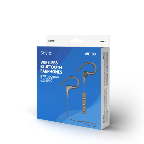 Bezprzewodowe słuchawki Bluetooth WE-03 Bezprzewodowe słuchawki Bluetooth WE-03