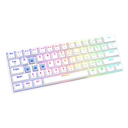Klawiatura mechaniczna Whiteout X2 OUTEMU BLUE