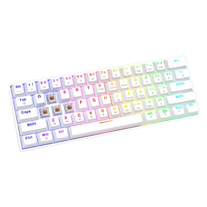 Klawiatura mechaniczna Whiteout X2 OUTEMU BROWN