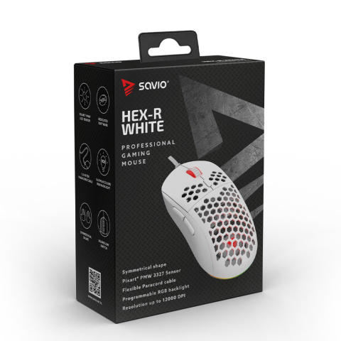 Mysz Gamingowa HEX-R White Mysz Gamingowa HEX-R White