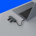 4-portowy hub USB-C 3.1 AK-54