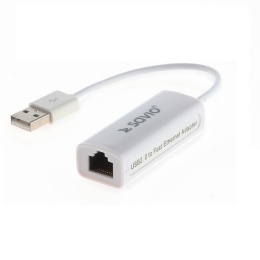 Adapter USB 2.0 (M) - Fast Ethernet (RJ45) CL-24