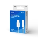 Adapter USB-C, Mini Jack 3,5 mm, AK-52