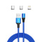 KABEL Magnetyczny USB 1m, niebieski CL-154