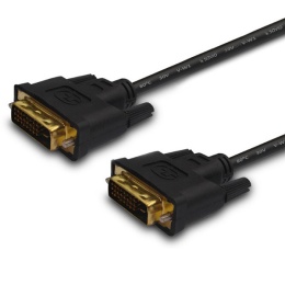 Kabel DVI-D (M) - DVI-D (M) 24+1 dual link 3m CL-53