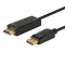 Kabel DisplayPort (M) - HDMI (M) 1,5m CL-56