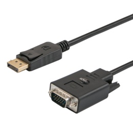Kabel DisplayPort (M) - VGA (M) 1,8m CL-92