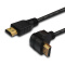 Kabel HDMI (M) 1,5m, KĄTOWY, CL-04