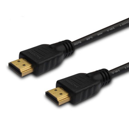 Kabel HDMI (M) 1 m, czarny, CL-37