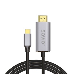 Kabel USB-C do HDMI 2.0B, 2m, CL-171