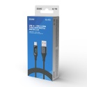 Kabel USB-USB-C z wyświetlaczem, 1m CL-172