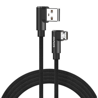 Kabel z dwustronnym złączem USB Micro USB - USB A 2m CL-162