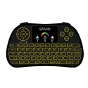 Podświetlana mini klawiatura bezprzewodowa RGB TV Box, Smart TV, konsole, PC KW-03