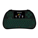 Podświetlana mini klawiatura bezprzewodowa RGB TV Box, Smart TV, konsole, PC KW-03