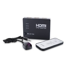 Switch HDMI - 3 porty + pilot CL-28 Switch HDMI - 3 porty + pilot CL-28