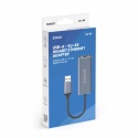 Adapter USB-A – RJ-45 Gigabit Ethernet, AK-83 Adapter USB-A – RJ-45 Gigabit Ethernet, AK-83