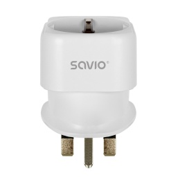Adapter podróżny, gniazdo EU – wtyk UK, AP-04