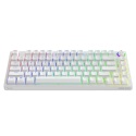 Bezprzewodowa klawiatura mechaniczna Phenix White RED