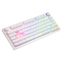 Bezprzewodowa klawiatura mechaniczna Phenix White RED