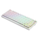 Bezprzewodowa klawiatura mechaniczna Phenix White RED