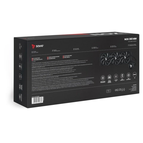 Chłodzenie wodne procesora NOX 360 MM