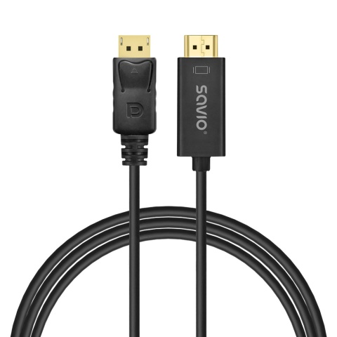 Kabel DisplayPort do HDMI 1,5m CL-183 Kabel DisplayPort do HDMI 1,5m CL-183