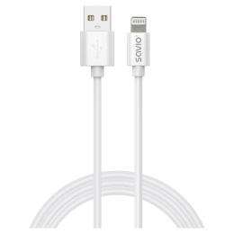 Kabel USB-A do Lightning SAVIO CL-193 2m