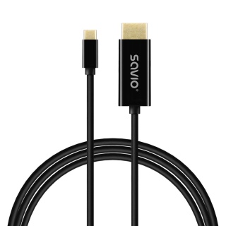Kabel USB-C – HDMI, 1m, CL-190