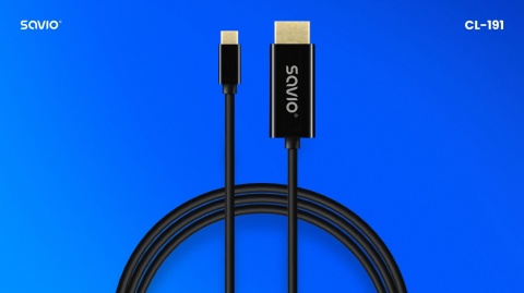 Kabel USB-C – HDMI 2m CL-191 Kabel USB-C – HDMI 2m CL-191