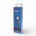Kabel z dwustronnym złączem USB Micro USB - USB A 2m CL-162