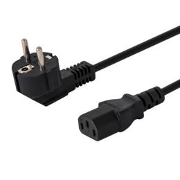 Kabel zasilający CEE 7/7 (E/F) - IEC C13 10 m CL-182