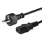 Kabel zasilający Schuko (M) - IEC C13 1,8m CL-138