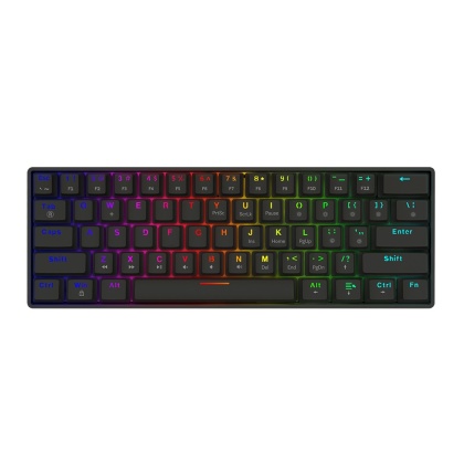 Klawiatura mechaniczna OUTEMU Hot Swap BLACKOUT X2 RED