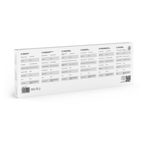 Klawiatura przewodowa KB-04 podświetlana LED Klawiatura przewodowa KB-04 podświetlana LED