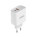 Ładowarka sieciowa 30W + kabel, biała LA-10 Ładowarka sieciowa 30W + kabel, biała LA-10