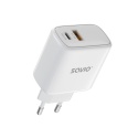 Ładowarka sieciowa 30W + kabel, biała LA-10 Ładowarka sieciowa 30W + kabel, biała LA-10