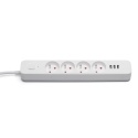 Listwa zasilająca 3xUSB-A, 1.5 m, LZ-12