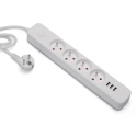 Listwa zasilająca 3xUSB-A, 1.5 m, LZ-12