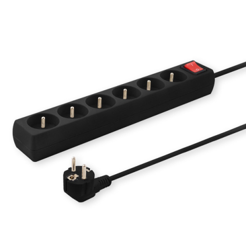 Listwa zasilająca 5 gniazd 1,5m LZ-01