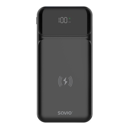 Power Bank 10000 mAh BA-09 ładowanie indukcyjne