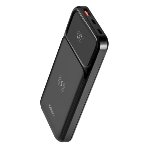 Power Bank 10000 mAh BA-09 ładowanie indukcyjne Power Bank 10000 mAh BA-09 ładowanie indukcyjne