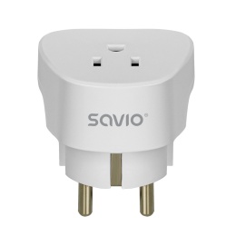 Adapter podróżny, gniazdo US – wtyk EU AP-01