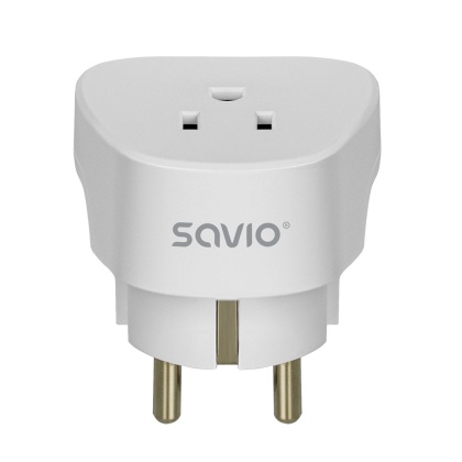 Adapter podróżny, gniazdo US – wtyk EU AP-01