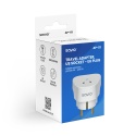 Adapter podróżny, gniazdo US – wtyk EU AP-01