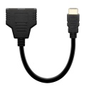 Rozdzielacz HDMI (M) – HDMI (Ż) x2 AK-77