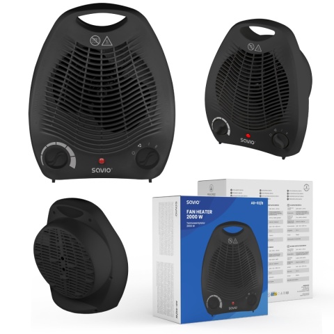 Termowentylator SAVIO AD-02/B 2000 W biały