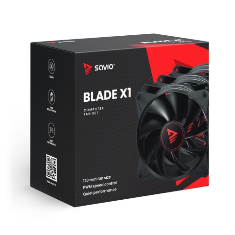 Zestaw wentylatorów BLADE X1 SET 3 x 120mm 4-pin PWM