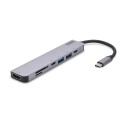 Wielofunkcyjny HUB USB Typ C 7w1, AK-47