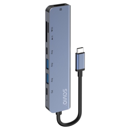 HUB USB-C 7 w 1 AK-82